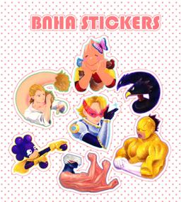 BNHA Boys Class A Buttons: Koda, Mineta, Ojiro, Sato, Aoyama, Tokoyami